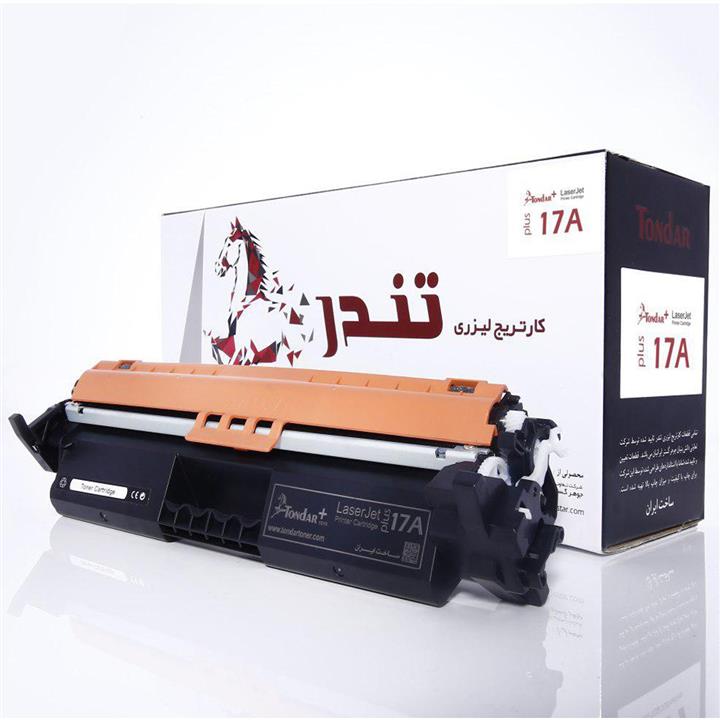 تونر تندر 17A ظرفیت2000برگی Tondar 17A Toner 2000Pages 2Years Replacement Warranty